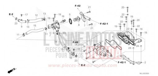 WATER PUMP GL1800BDP de 2023